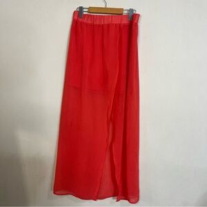 Guess Maxi A-Line Skirt with Slit